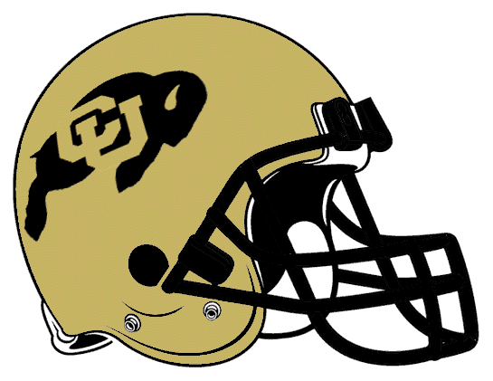 Colorado Buffaloes 1985-2004 Helmet Logo decal sticker